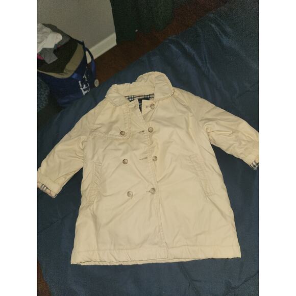 Burberry kids beige jacket coat 2 T